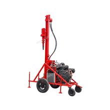 Outdoor Pneumatic Drifter Crawler blast hole rock Drilling Rig